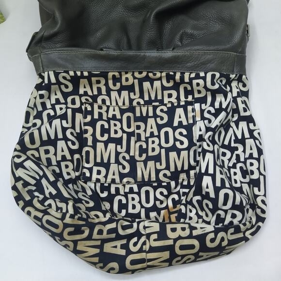 Marc By Marc Jacobs Olive Green Pebbled Leather Flap Closure Crossbody Bag - Picture 15 of 16